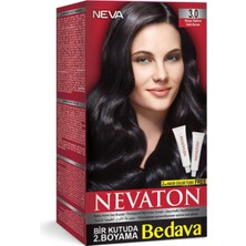Nevaton Saç Boyası Seti 3.0 Koyu Kahve 8698636611596