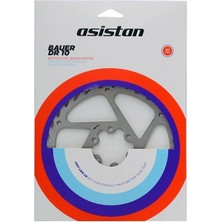 Asistan Bauer DR10 6 Vida Rotor 180MM