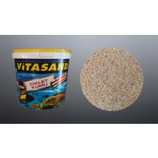 Vitasand Pro-78 0.7mm Akvaryum Kumu Silis Kum (Sarı) 8.5kg