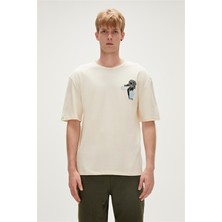 Bad Bear Re-Life Recycle Marshmallow Beyaz T-Shirt Baskılı Erkek Tişört10