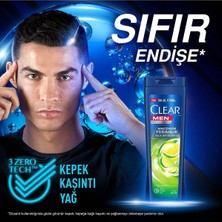 Clear Men Kepeğe Karşı Etkili Şampuan Maksimum Ferahlık Yağlı Saç Derisi Için Limon 350 ml Dm