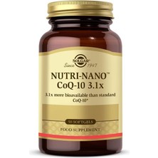 Solgar  Nutri-Nano Coq-10 3.1x 50 Kapsül