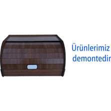 Bixwood Tasarım Ekmek Kutusu, Bakerybox, Ahşap Ekmeklik Organizer