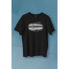 Kendim Seçtim Eat Sleep Drift Repeat Race Drive Drift Siyah Baskılı Tişört Unisex T-Shirt10