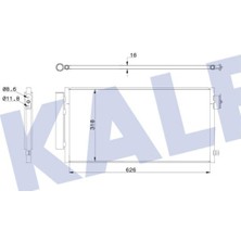 Kale Klima Radyatörü Egea 1.3mjt 1.6mjet 1.4 Benzin 51887955 347285