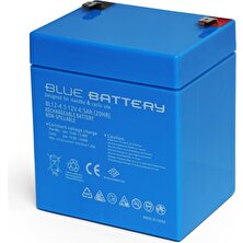 Blue Battery 12V 4.5 Amper Bakımsız Kuru Akü , Ups Aküsü