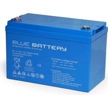 Blue Battery 12 Volt 100 Amper  Bakımsız Kuru Akü , Ups Aküsü