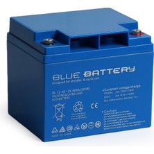 Blue Battery 12 Volt 40 Amper  Bakımsız Kuru Akü , Ups Aküsü