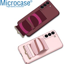 Microcase Samsung Galaxy S22 Plus Parmak Tutuculu Kayış Askılı Plastik Kılıf - AL3565