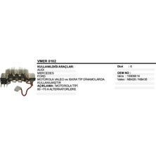 Vertex Diot Tablası Valeo Audı / Mercedes / Ford 65A