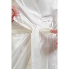 Mk Moda Atelier Kadın Taşlı Bride Sabahlık BR-301RS/T