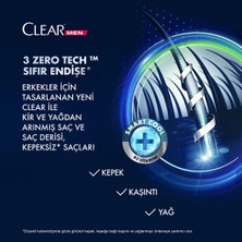 Clear Men Kepeğe Karşı Etkili Şampuan Yoğun Arındırıcı Kömür Ile 350 ml Dm