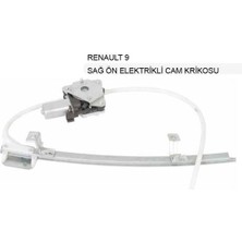 SGR Cam Krikosu Ön Sağ Motorlu Renault R9 R11 Sgr 24332
