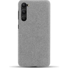 Cool-M For Samsung Galaxy S23 Cep Telefonu Koruyucu Kasası Kabuk Düz Renk Sert Pc+Bez Telefon Kapağı (Yurt Dışından)