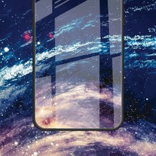 Cool-M For Samsung Galaxy S23 Ultra 5g Tpu+Pc+Temperli Cam Telefon Damla Geçirmez Kılıf Şık Desen Baskı Anti-Çizelge Arka Kapak (Yurt Dışından)