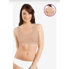 Elit Life Elite Life 777 Bayan Dikişsiz Sporcu Pedli Büstiyer 3 Adet