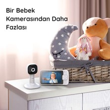 Hubble Nursery Pal Cloud 5" Hd Wi-Fi Dijital Bebek Kamerası + Gece Lambası