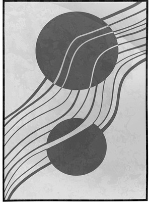 SHOP365 Toprak Renk Tonları Tasarım Modern Poster P-002207