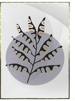 SHOP365 Doğa Bitki Modern Illüstrasyon Poster P-002549