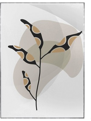 SHOP365 Doğa Bitki Modern Illüstrasyon Poster P-002555