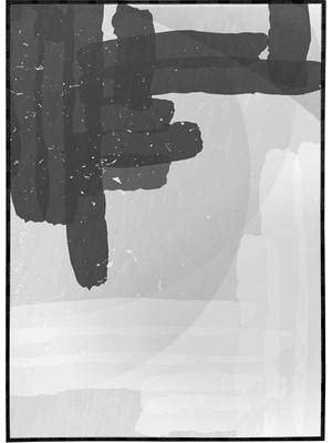 SHOP365 Şekiller ve Çizgiler Siyah Gri Renkler Modern Poster P-003420