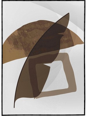 SHOP365 Bitki Yapraklar ve Şekiller Modern Poster P-002760