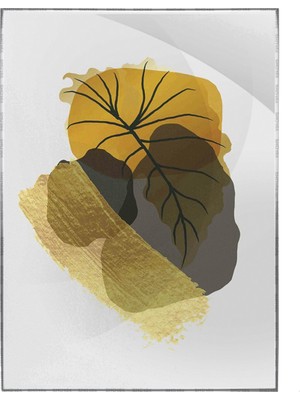 SHOP365 Bitki Yapraklar ve Şekiller Modern Poster P-003167