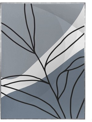 SHOP365 Bitki Yapraklar ve Şekiller Modern Poster P-002787