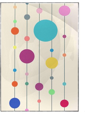 SHOP365 Geometrik Şekiller Tasarım Çizim Modern Sanat Tuval Poster P-003519