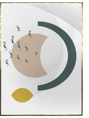 SHOP365 Modern Çizimler Illüstrasyon Modern Poster P-003235