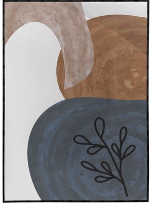 SHOP365 Desenler Şekiller Karışık Renkler Modern Poster P-003653