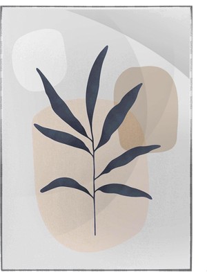 SHOP365 Botanik Şekiller Modern Poster P-003734
