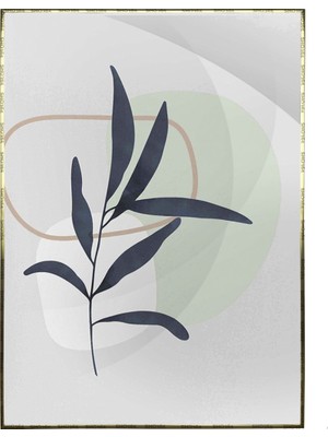 SHOP365 Botanik Şekiller Modern Poster P-003736