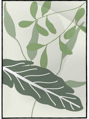 SHOP365 Doğa Sanatsal Çizimler Modern Poster P-004117