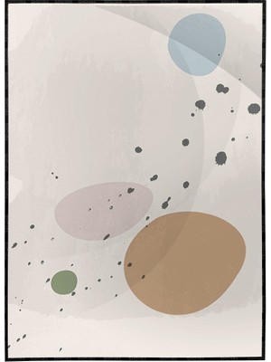 SHOP365 Doğa Sanatsal Çizimler Modern Poster P-004102