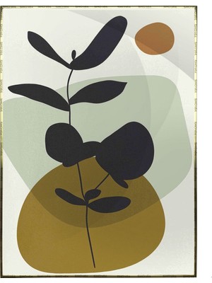SHOP365 Doğa Sanatsal Çizimler Modern Poster P-004177
