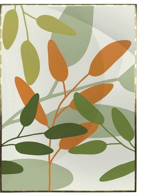 SHOP365 Doğa Sanatsal Çizimler Modern Poster P-004121