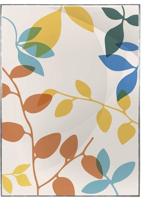 SHOP365 Doğa Sanatsal Çizimler Modern Poster P-004132