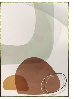 SHOP365 Renkli Şekiller Modern Poster P-004154