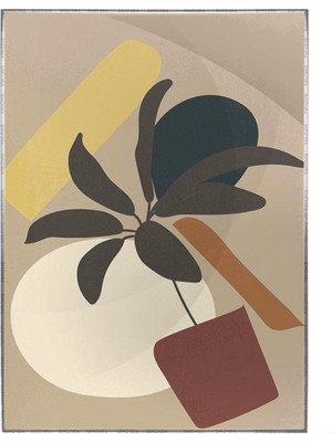 SHOP365 Doğa Sanatsal Çizimler Modern Poster P-004170