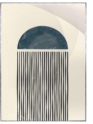 SHOP365 Şekiller Karışık Renkler Modern Poster P-004312