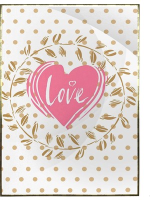 SHOP365 Aşk Sevgililer Günü Temalı Illüstrasyon Poster P-000253