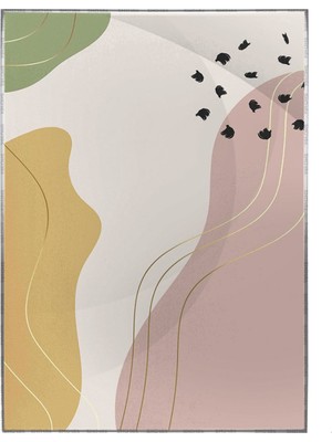 SHOP365 Toprak Renk Tonları Tasarım Modern Poster P-001499