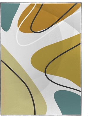 SHOP365 Toprak Renk Tonları Tasarım Modern Poster P-001494