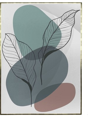 SHOP365 Bitki Tasarım Modern Poster P-000850