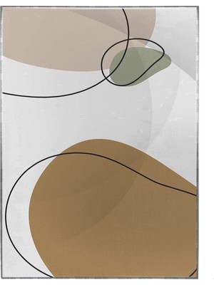 SHOP365 Bitki Yapraklar ve Şekiller Modern Poster P-001974