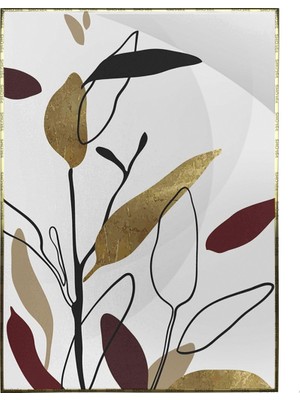 SHOP365 Doğa Bitki Modern Illüstrasyon Poster P-002504