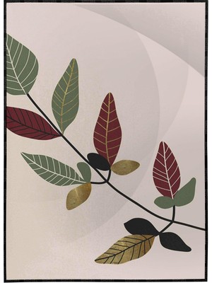 SHOP365 Doğa Bitki Modern Illüstrasyon Poster P-002587