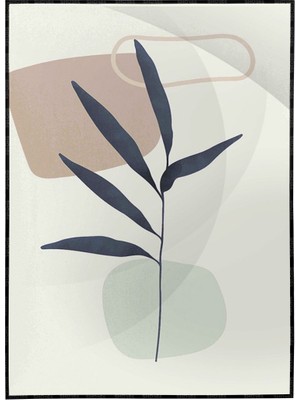 SHOP365 Botanik Şekiller Modern Poster P-003737