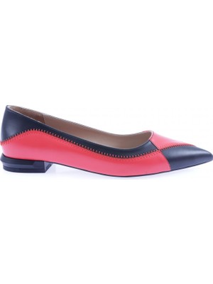 DGN 2039-23Y Kadin Sivri Burun Dikiş Detayli Babet